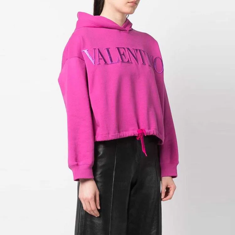Valentino SS22 Sweatshirt Women's Fuchsia-3