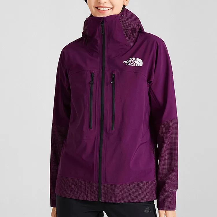 THE NORTH FACE City Outdoor Collection Waterproof, Windproof, And Breathable Windbreaker Jacket Women's Purple-3