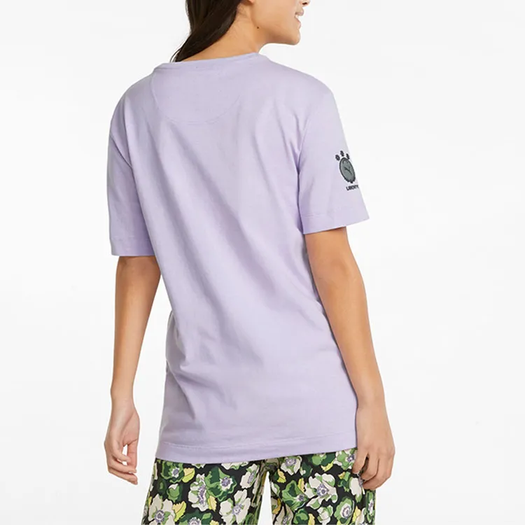 Double Belief Liberty X PUMA LIBERTY T Shirts Women's Taro Color-4