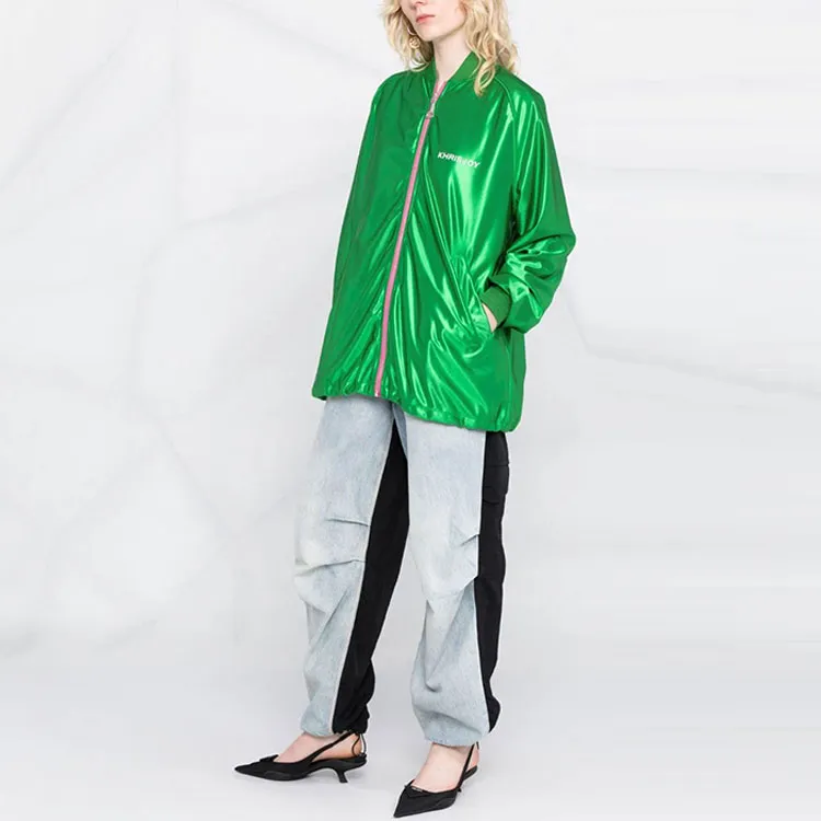 KHRISJOY Logo Printed Zipped Jacket-3