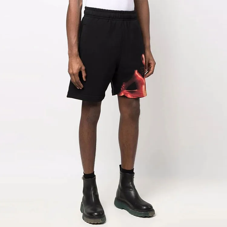 Misbhv Flame-print Shorts-2