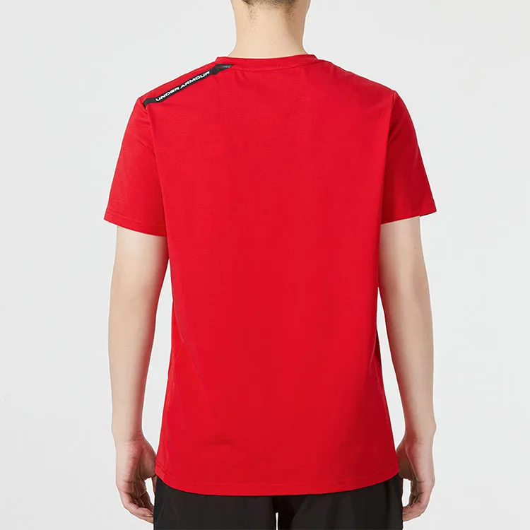 Under Armour T Shirts Men Red-3