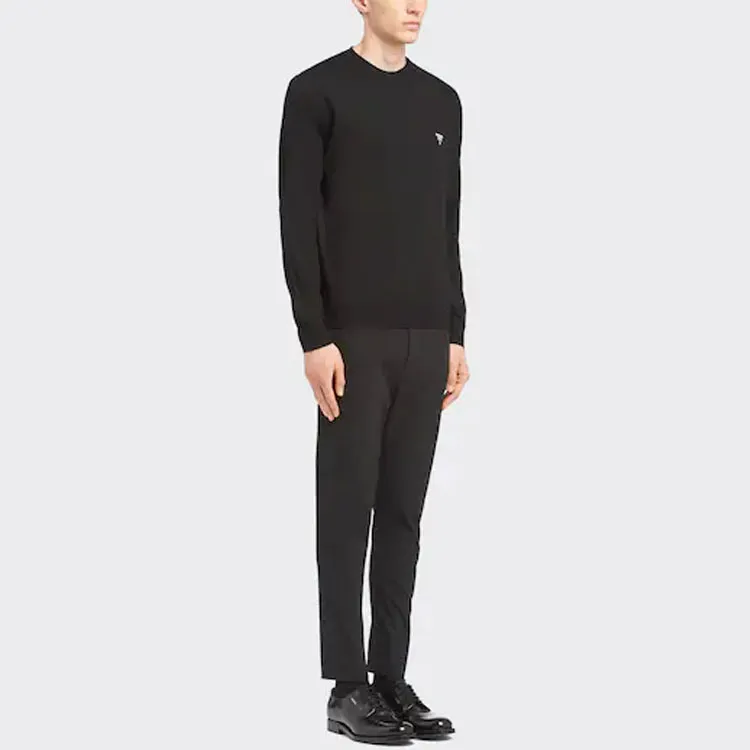 PRADA Sweaters Men Black-3