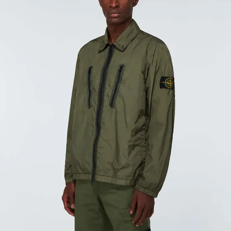 STONE ISLAND Jackets Men Green-2