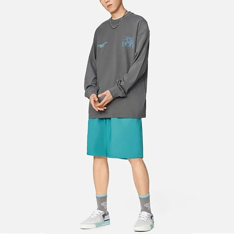 LINING Sports Fashion Collection Sweatshirts Men Shadow Gray-2