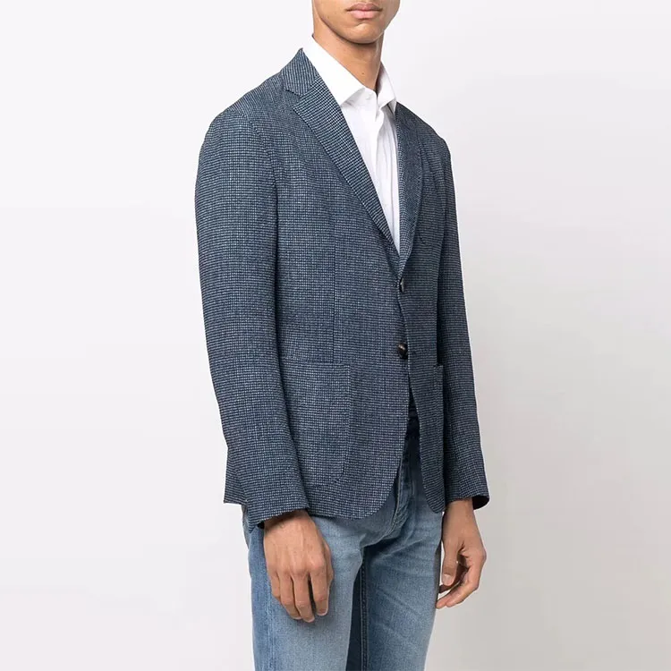 EMPORIO ARMANI SS22 Business Suits Coats Men's Blue-3