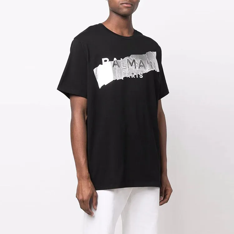 BALMAIN Embossed Logo T Shirt-3