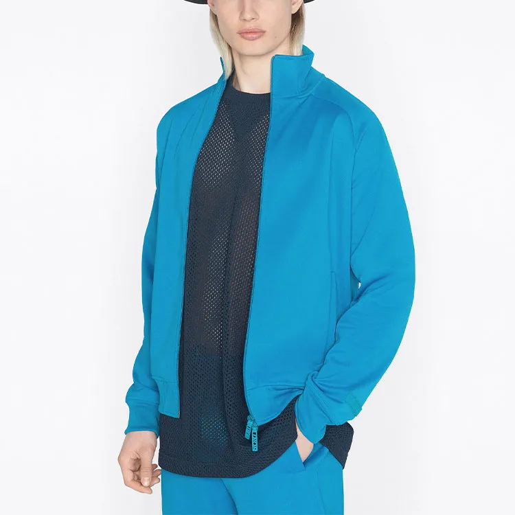 DIOR Quarterly New Products Jackets Men Sky Blue-4