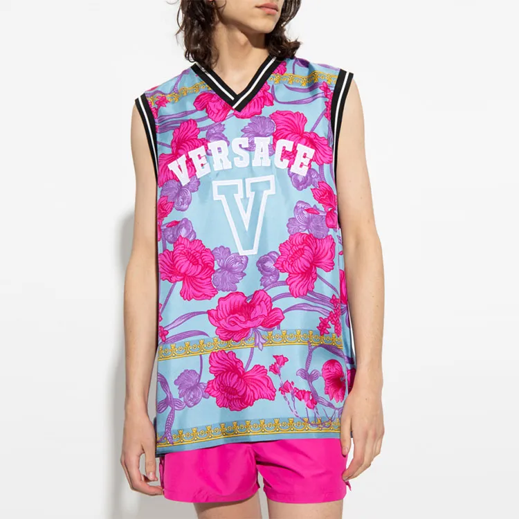 VERSACE T-Shirts Unisex Purple-2