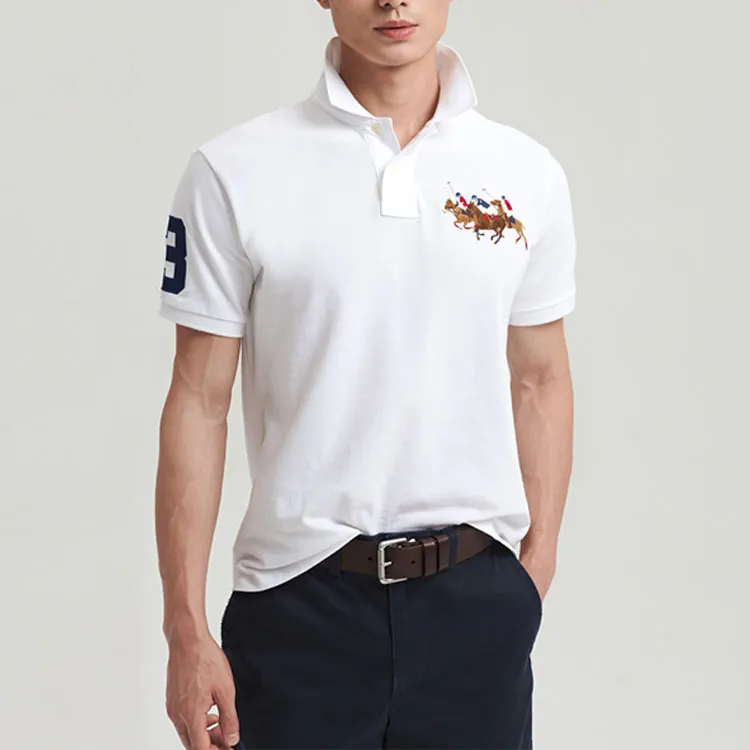 Polo Ralph Lauren Polo Shirt Men's White-3