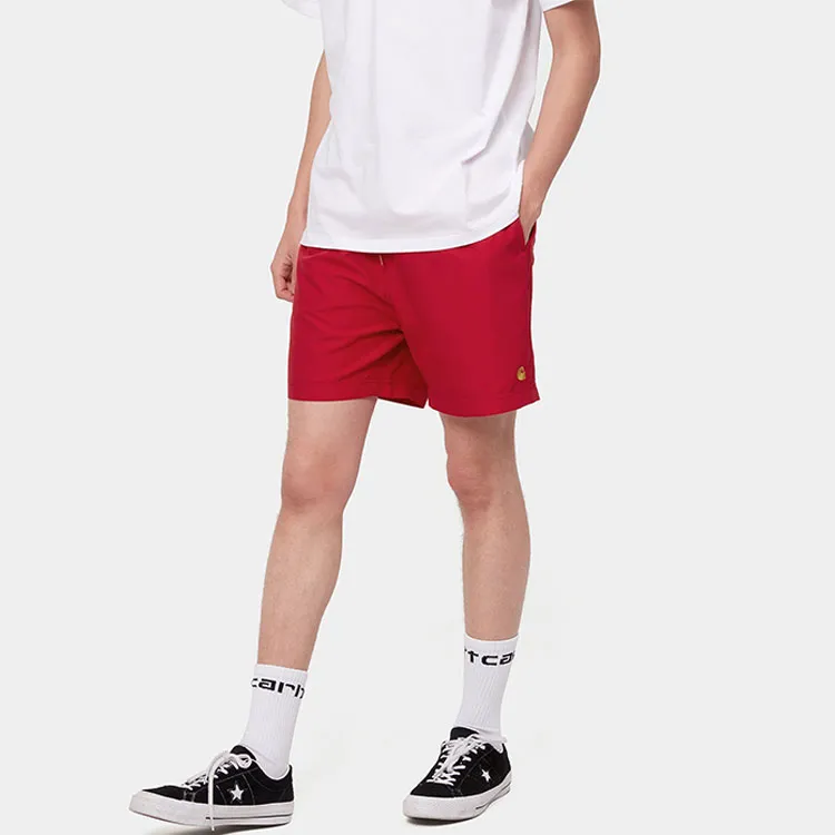 Carhartt WIP Casual Shorts Men Red-5