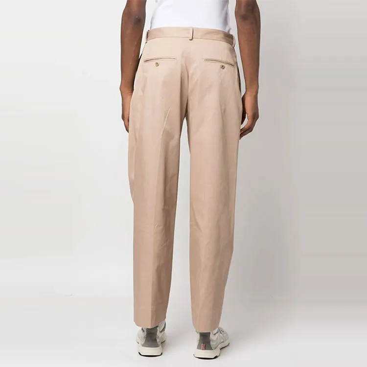 Acne Studios Casual Pants Men Khaki-3
