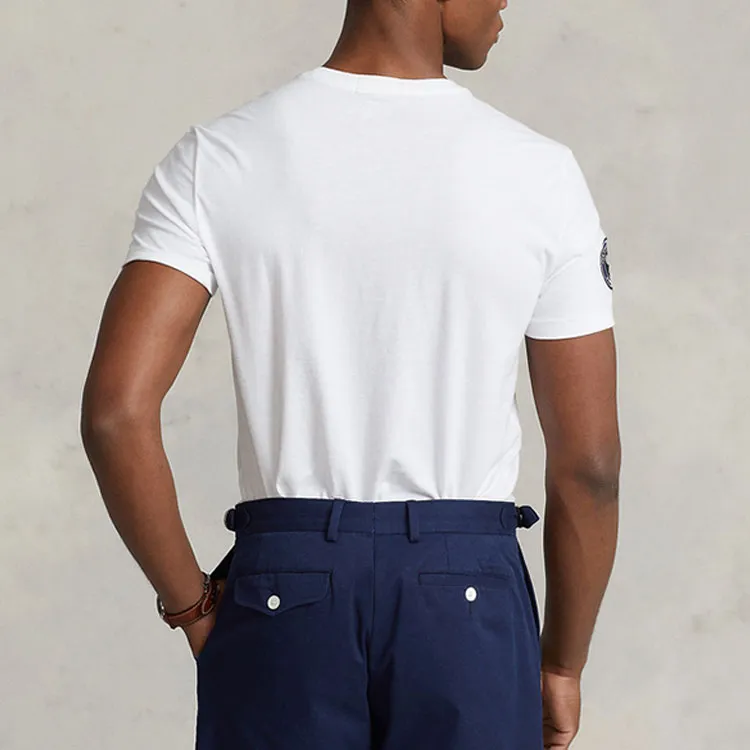 Polo Ralph Lauren T Shirts Men White-2