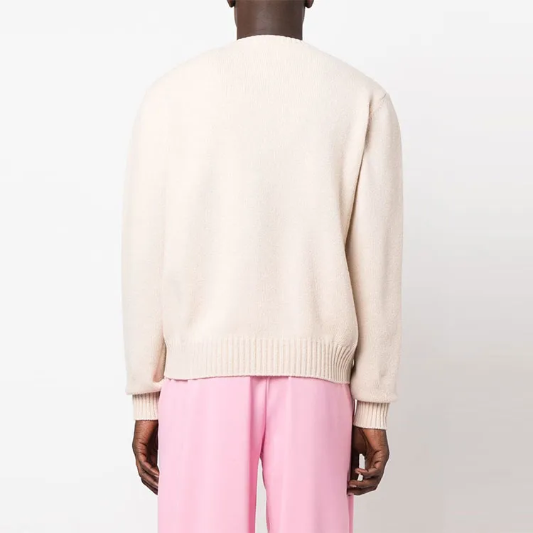 GUCCI Palm Tree print Wool Sweater-2