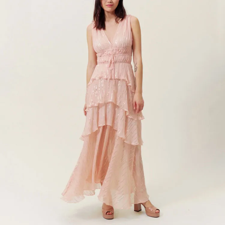 Maje Sleeveless Dresses Women's Pink-1