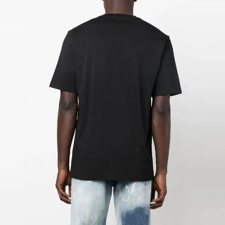 MOSCHINO T Shirts Men Black-2