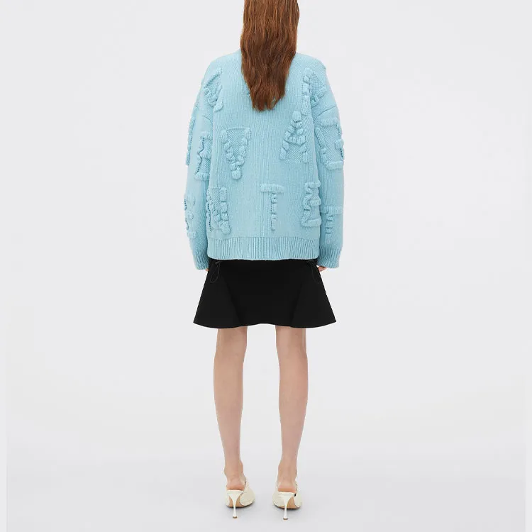 Bottega Veneta Alphabet Detailed Knitted Jumper-4