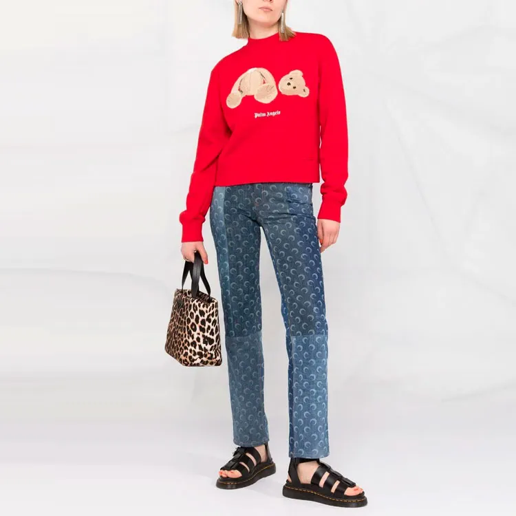 PALM ANGELS Sweatshirts Women's Red-1