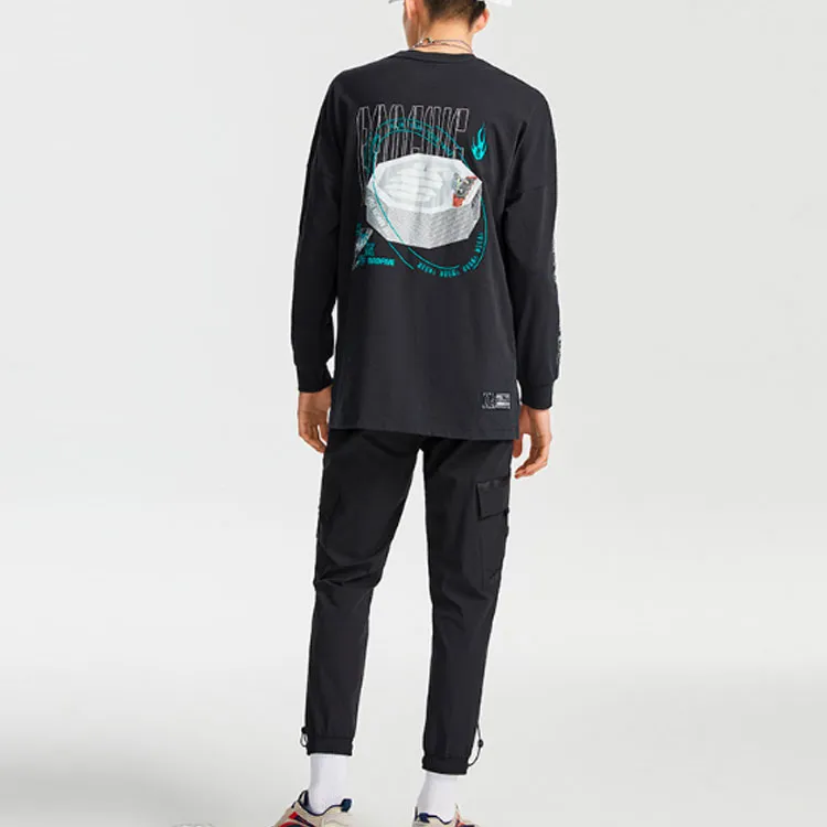 LiNing Badfive T Shirt Men's Black-5
