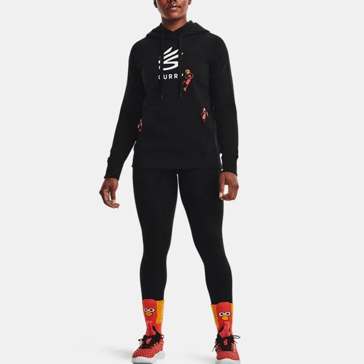 Under Armour Curry X Sesame Street Collaboration Under Armour Curry Collection Sweatshirt Women's Black-2