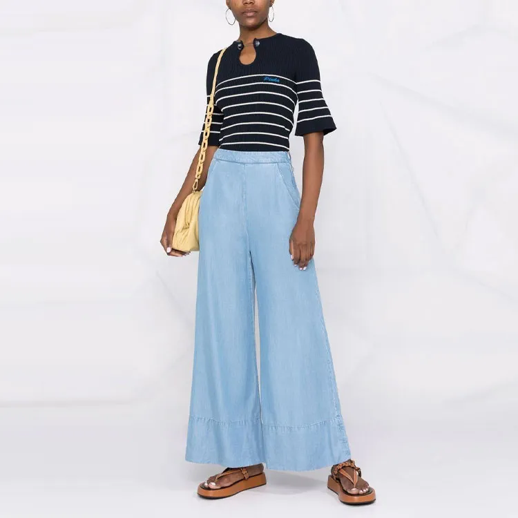 PINKO Slim Fit Sweater Women's Blue-1