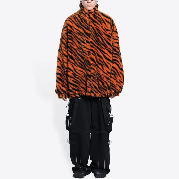 Balenciaga SS22 Jackets Coats Loose Fit Style Men's Orange-2