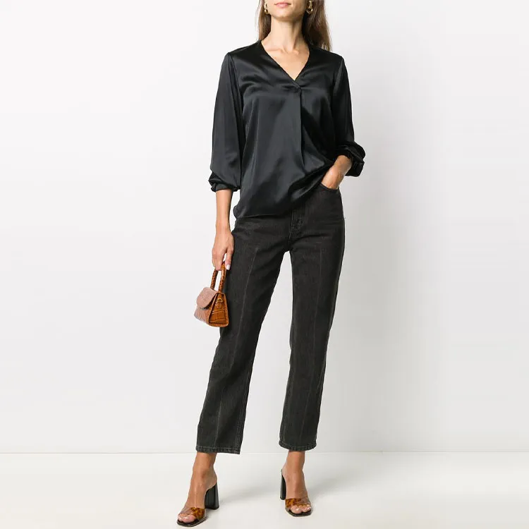 PINKO Renzo V Neck Blouse-1