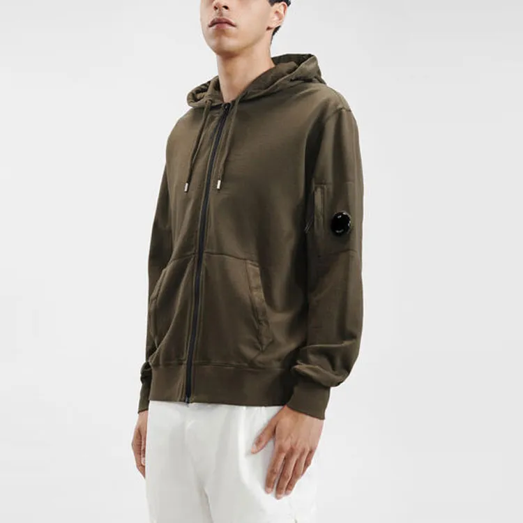 C.P.Company Light Fleece Zipped Hoodie-6