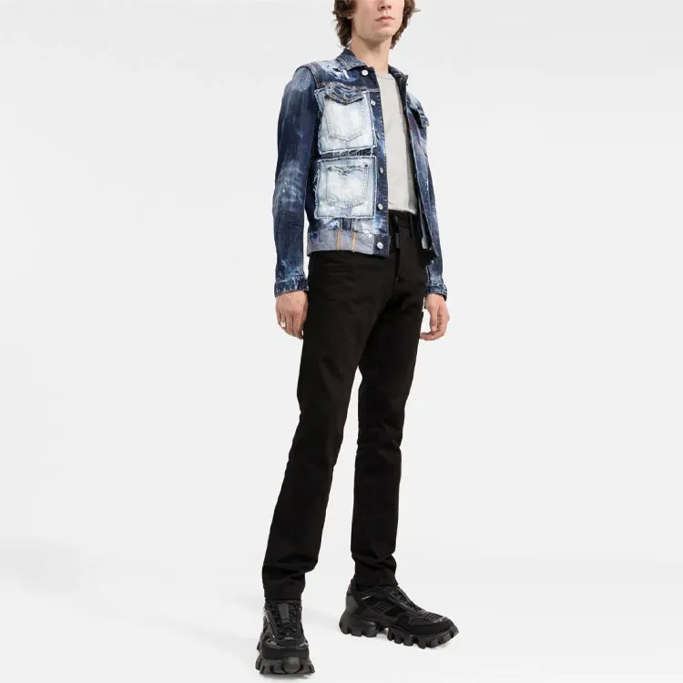 DSQUARED 2 Mid rise Straight leg Jeans-2