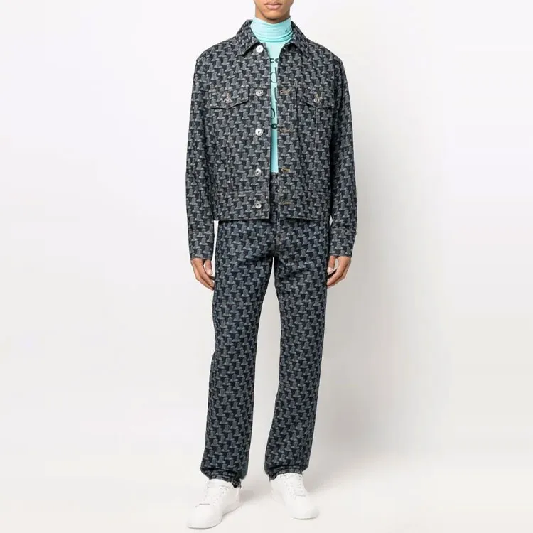 Lanvin SS22 Denim Jacket Men's Blue-2