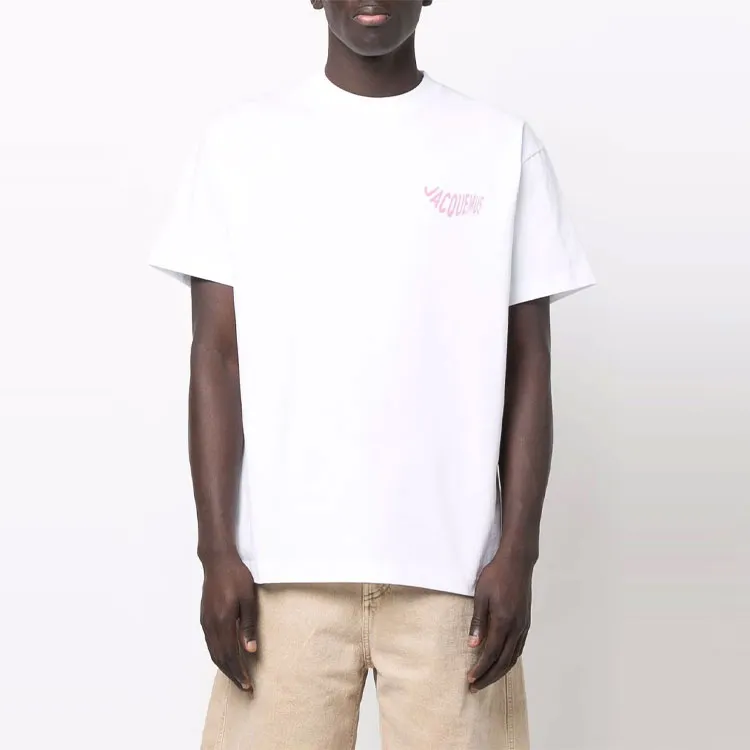 Jacquemus Le T shirt Vague Print Wave Logo T shirt-2