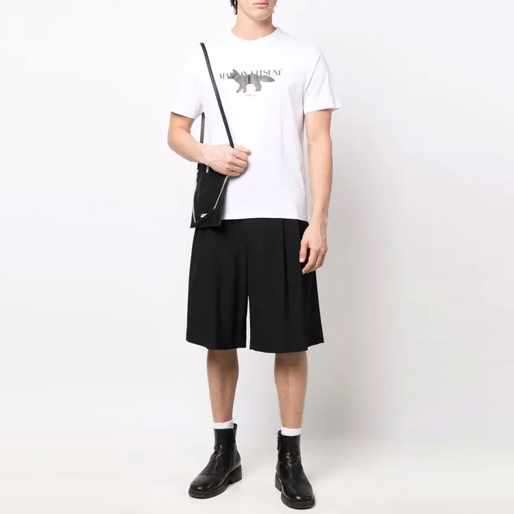 Maison Kitsune T Shirts Men White-1