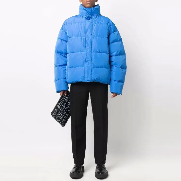 Balenciaga SS22 Down Jacket Loose Fit Men's Blue-1