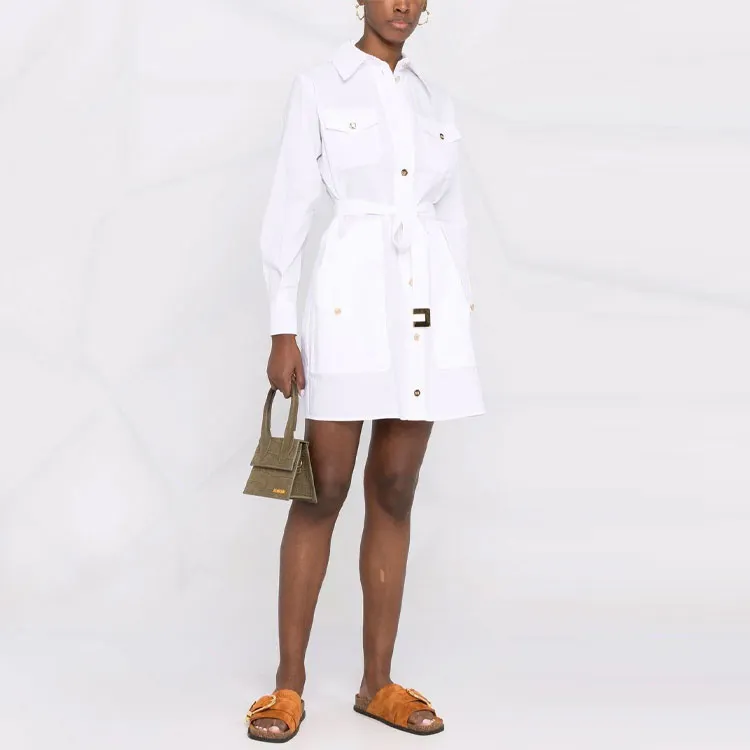 Elisabetta Franchi SS22 Dress White-1
