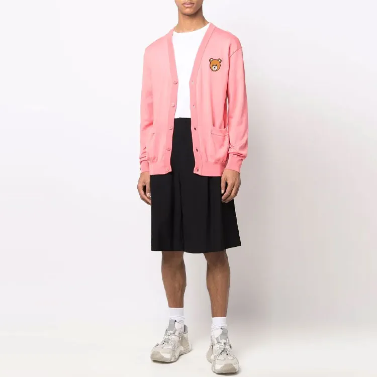 MOSCHINO SS22 Knitwear Men's Pink-2