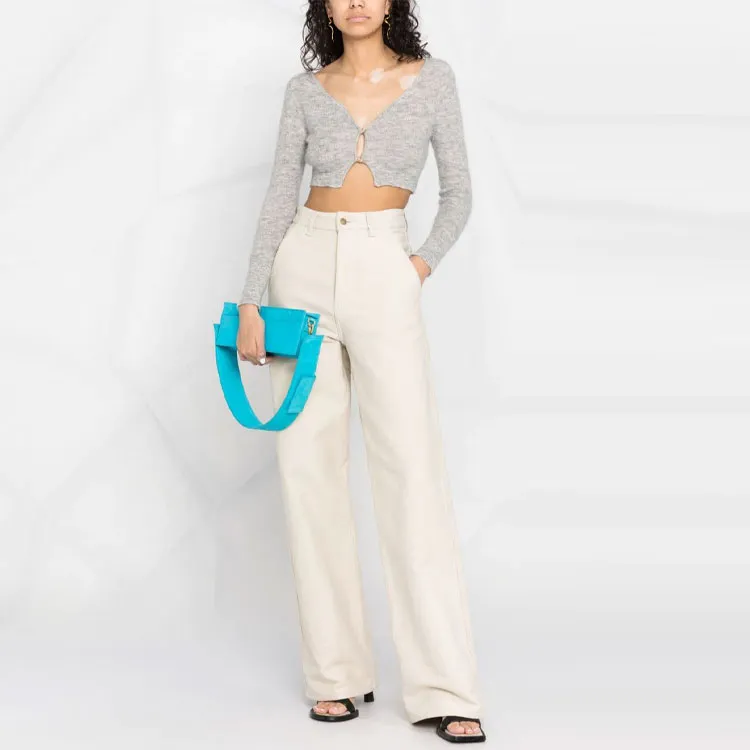 Jacquemus Le Cardigan Alzou 'Grey'-1