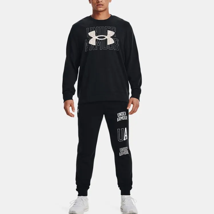 Under Armour Rival Sweatshirts Men Black-2