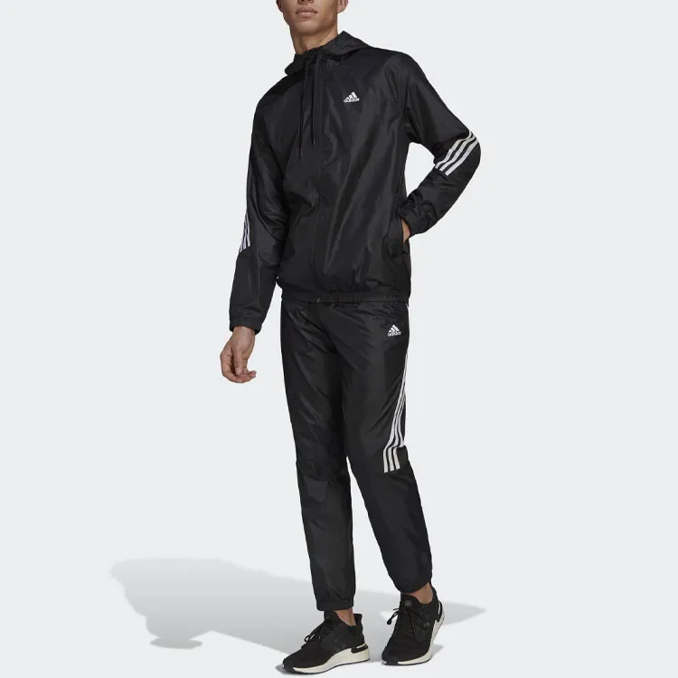Adidas Casual Sportswear Men Black-4