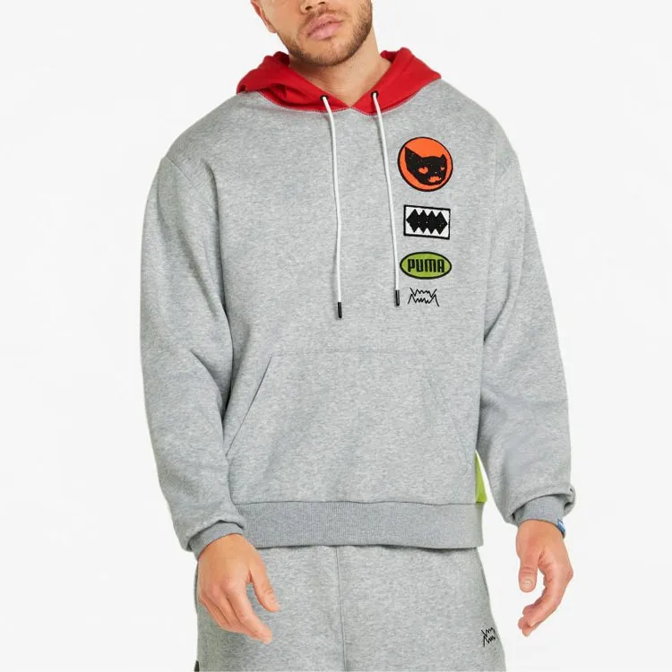 PUMA Playbook Sweatshirts Men Gray-2
