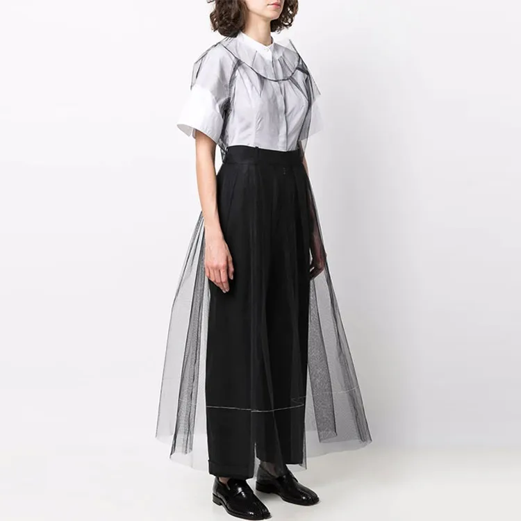 Maison Margiela Sheer Tulle Dress-3