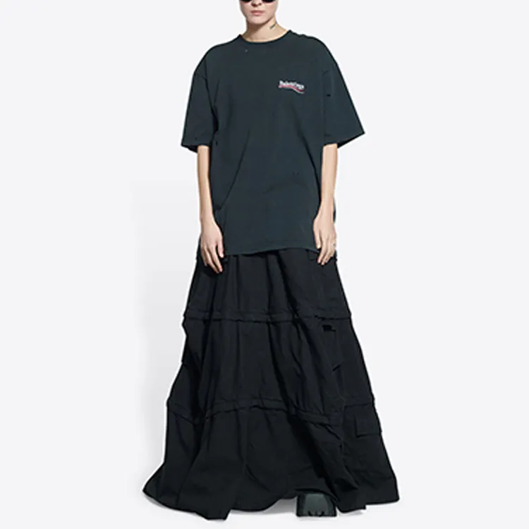 Balenciaga T Shirt Women's Black-2