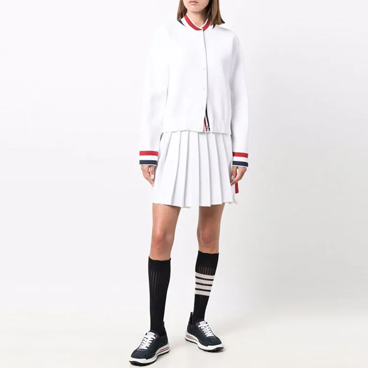 THOM BROWNE· SS22 Casual Short Skirts Women's White-1