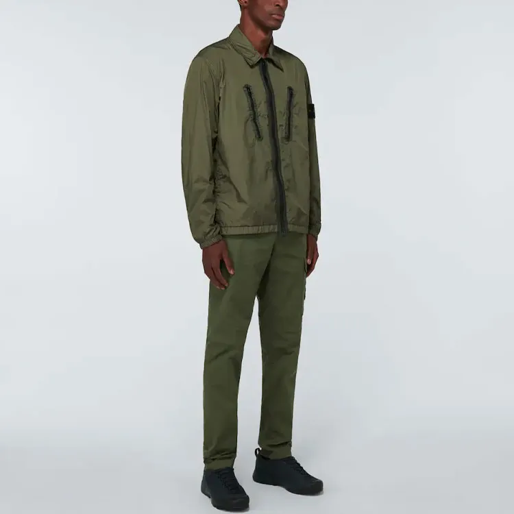 STONE ISLAND Jackets Men Green-1