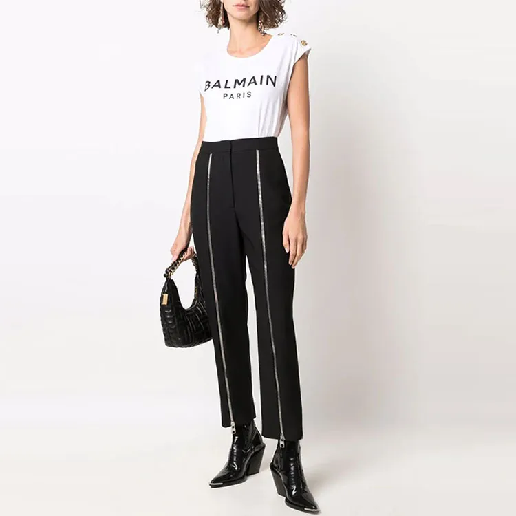 BALMAIN Button Embellished Tank Top-1