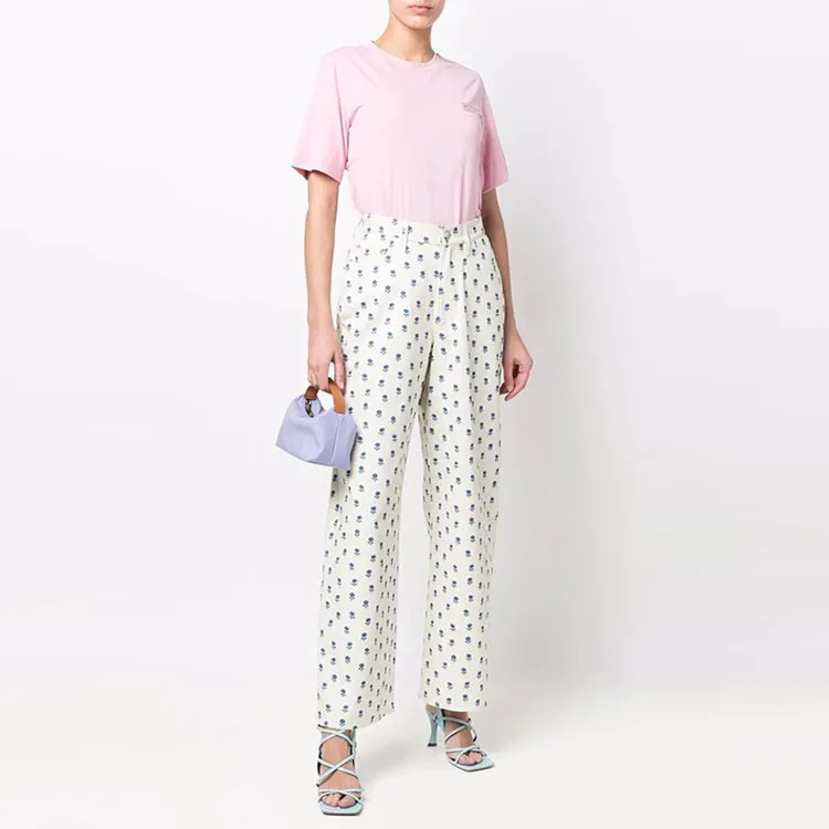 GANNI T Shirts Women's Pink-1