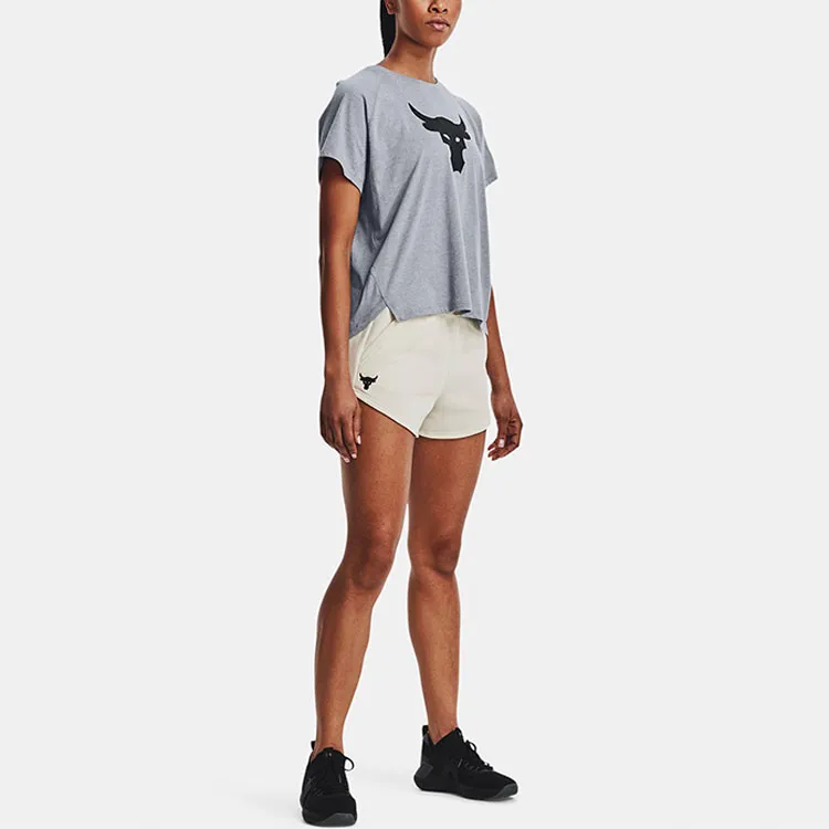 Under Armour T Shirt Women's Light Gray-2