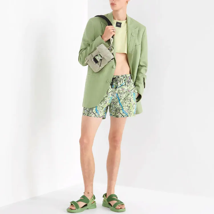 FENDI T-Shirts Men Light Green-2