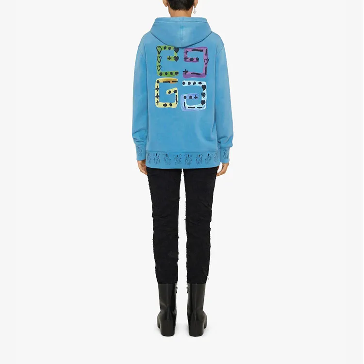 Givenchy Classic Fit Patch And Embroidery Hoodie-4