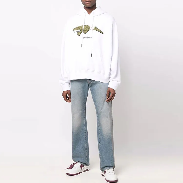PALM ANGELS Crocodile Hoodie-3