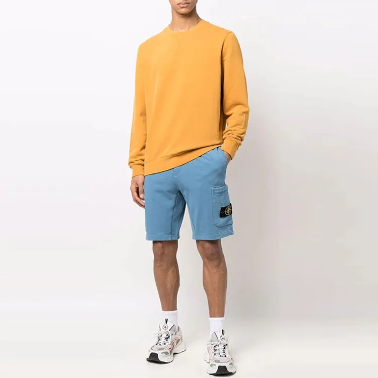 STONE ISLAND Sports Shorts Men Haze Blue-1